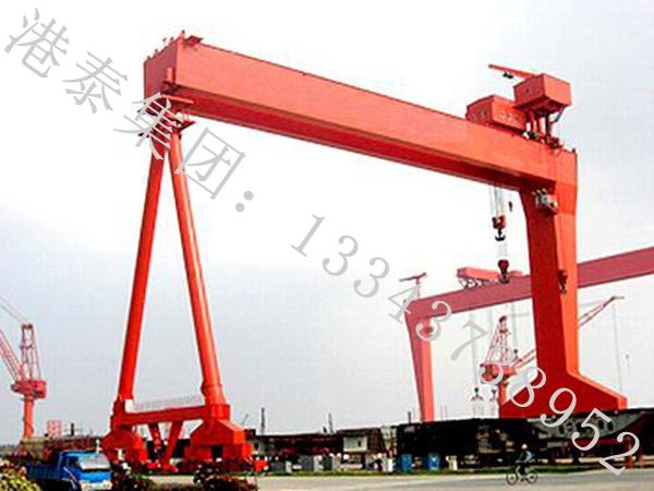 浙江湖州造船門式起重機廠家造船門機拆卸注意事項