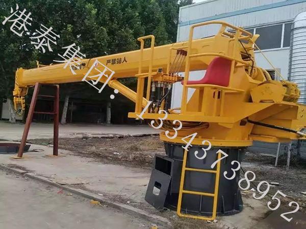 福建泉州船用起重機公司12噸船用起重機造型美觀 性能優異